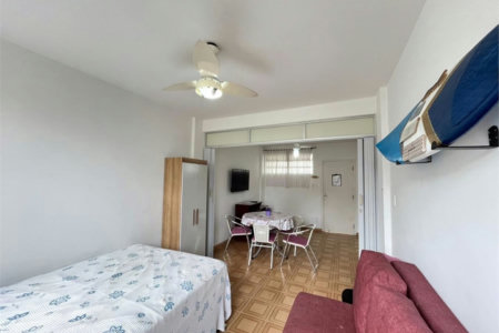 Apartamento com 1 dormitório à venda, 58 m² por R$ 400.000,00 - Barra Funda - Guarujá/SP