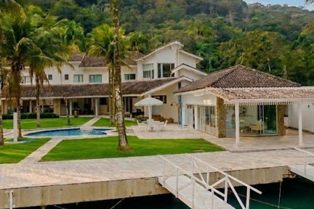 Casa com 5 dormitórios à venda, 900 m² por R$ 15.200.000,00 - Cidade Jardim Tom - Guarujá/SP