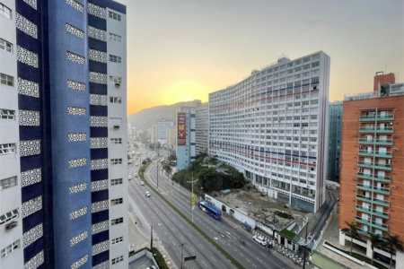 Apartamento com 3 dormitórios para alugar, 160 m² por R$ 9.200,00 - José Menino - Santos/SP