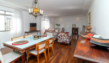 Apartamento para alugar com 4 quartos, sendo 1 suíte,  em Perdizes, São Paulo, SP