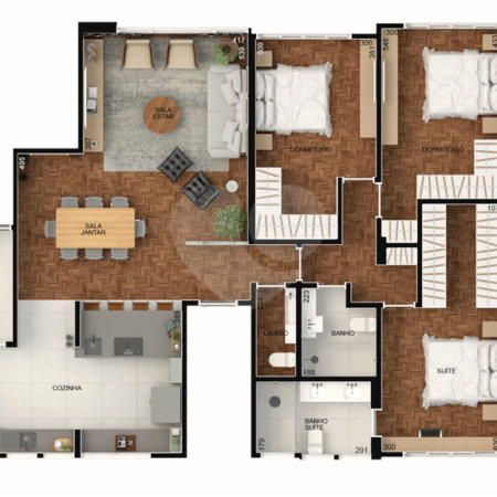 Apartamento à venda com 3 quartos, sendo 1 suíte, em Santa Cecília, São Paulo, SP
