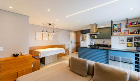 Apartamento à venda com 2 quartos, sendo 1 suíte,  em Santo Amaro, São Paulo, SP