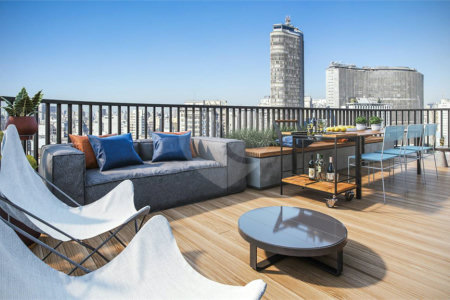 Apartamento à venda com 1 suíte em República, São Paulo, SP