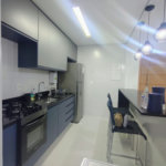 Apartamento com 2 dormitórios para alugar, 76 m² por R$ 7.000,00/mês - Gonzaga - Santos/SP