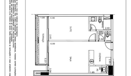 Apartamento à venda com 1 suíte em Pinheiros, São Paulo, SP