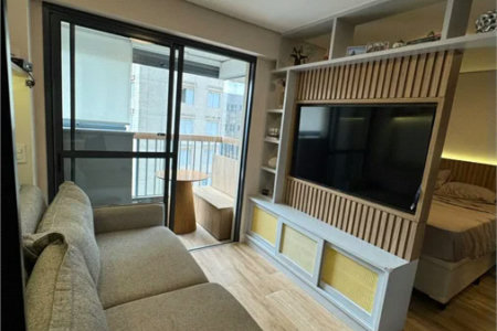 Apartamento à venda com 1 quarto em Brooklin Paulista, São Paulo, SP