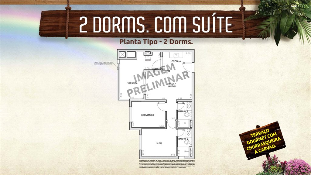 Apartamento à venda com 2 quartos, sendo 1 suíte, em Vila Maria, São Paulo, SP