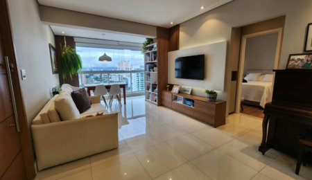 Apartamento com 2 dormitórios à venda, 83 m² por R$ 1.590.000,00 - Boqueirão - Santos/SP