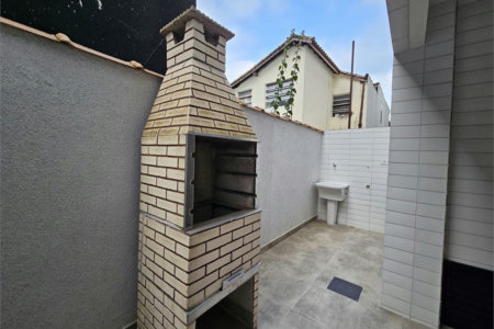 Casa com 2 dormitórios à venda, 95 m² por R$ 595.000,00 - Macuco - Santos/SP