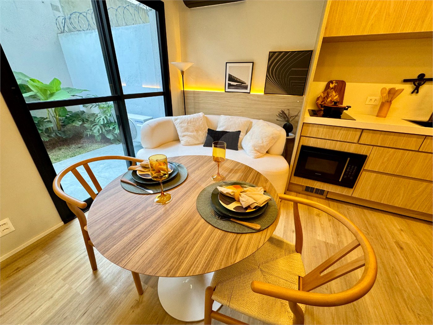 Apartamento garden para venda em Chácara Santo Antônio (Zona Sul) com 1 quarto, sendo 1 suíte , 39m²