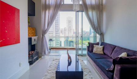 Apartamento à venda com 3 quartos, sendo 2 suítes,  em Cidade Monções, São Paulo, SP