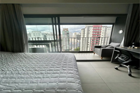 Studio à venda ou para alugar com 1 quarto em Vila Clementino, São Paulo, SP
