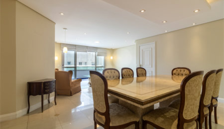 Apartamento à venda com 4 quartos, sendo 3 suítes,  em Brooklin Paulista, São Paulo, SP