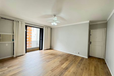 Apartamento com 2 dormitórios para alugar, 113 m² por R$ 5.900,02/mês - Gonzaga - Santos/SP