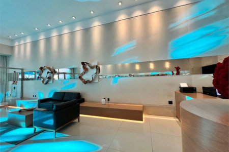 Apartamento com 1 quarto com hidromassagem e vista para o mar à venda em Aparecida - SP