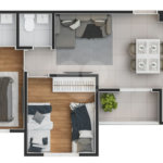Apartamento à venda com 2 quartos em Chácaras Reunidas São Jorge, Sorocaba, SP
