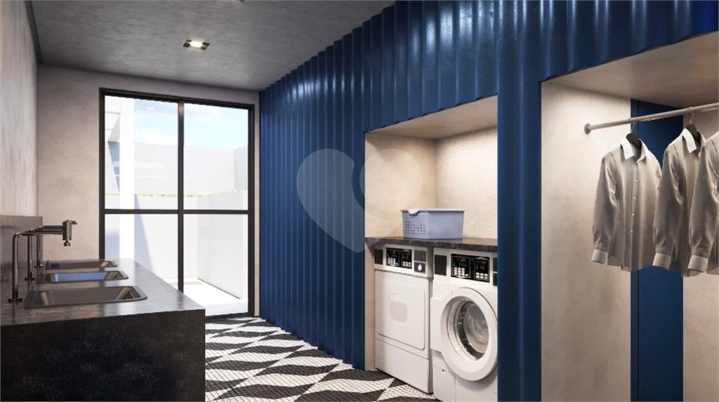 Apartamento à venda com 1 quarto em Brooklin Paulista, São Paulo, SP