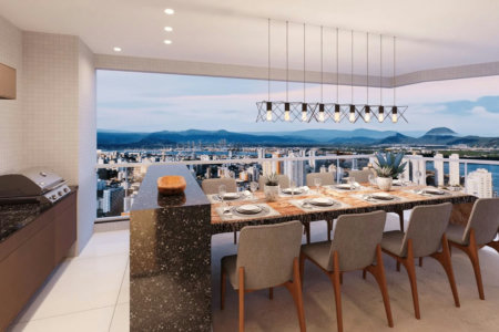 Apartamento com 3 dormitórios à venda, 227 m² por R$ 6.000.000,00 - Ponta da Praia - Santos/SP