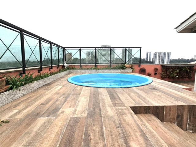 Cobertura à venda com 4 quartos, sendo 3 suítes,  em Alto da Boa Vista, São Paulo, SP