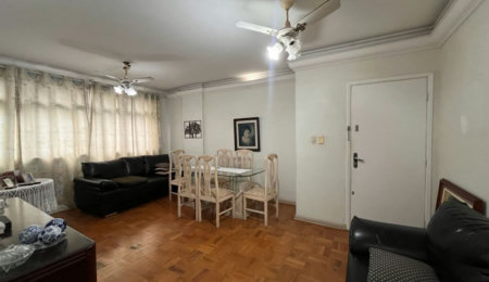 Apartamento com 2 dormitórios à venda, 94 m² por R$ 650.000,00 - Gonzaga - Santos/SP