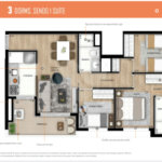 Apartamento à venda com 3 quartos, sendo 1 suíte, em Vila Anastácio, São Paulo, SP