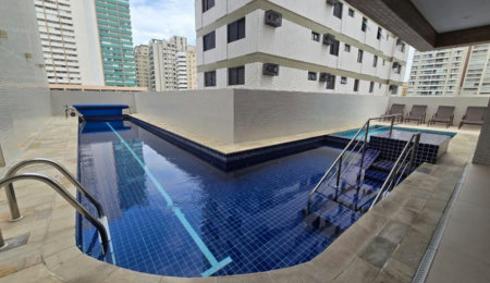 Apartamento com 1 dormitório, 45 m² - venda por R$ 670.000,00 ou aluguel por R$ 5.000,00/mês - Boqueirão - Santos/SP