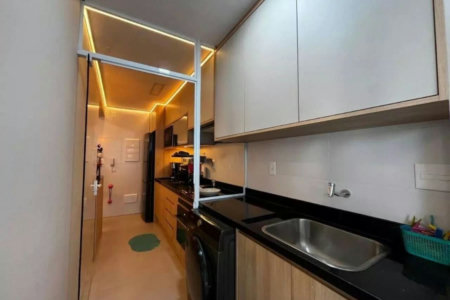 Apartamento com 1 dormitório à venda, 56 m² por R$ 1.115.000,00 - Boqueirão - Santos/SP