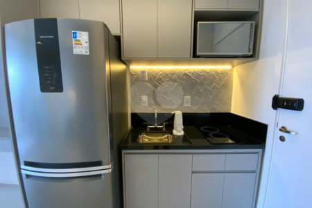Studio com 28 m² totalmente mobiliado a venda na Vila Clementino