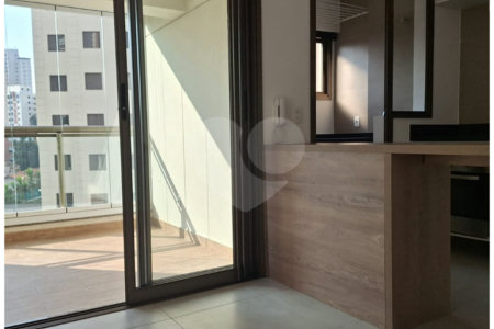 Excelente studio à venda, 45 m², novo, apresentando armários planejados, ar-condicionado e lazer total