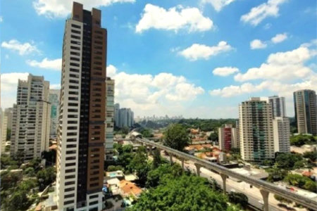 Apartamento 39m² 1 Suíte 1 banheiro Mobiliado e Reformado no Campo Belo/SP Pronto para Morar ou Investir. Estuda permuta