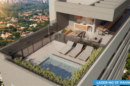 Studio 25 m² – Barô Higienópolis by You, inc | São Paulo