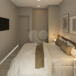 Apartamento mobiliado de 41m² à venda em Moema – 1 DORMITORIO MOBILIADO