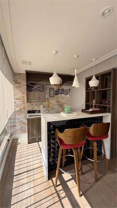 Apartamento totalmente mobiliado, com 02 suítes, 2 vagas de garagem 112m² a venda Vila Mascote.