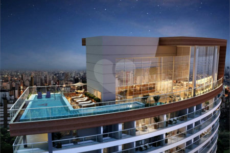 Apartamento à venda com 1 suíte em Brooklin, São Paulo, SP