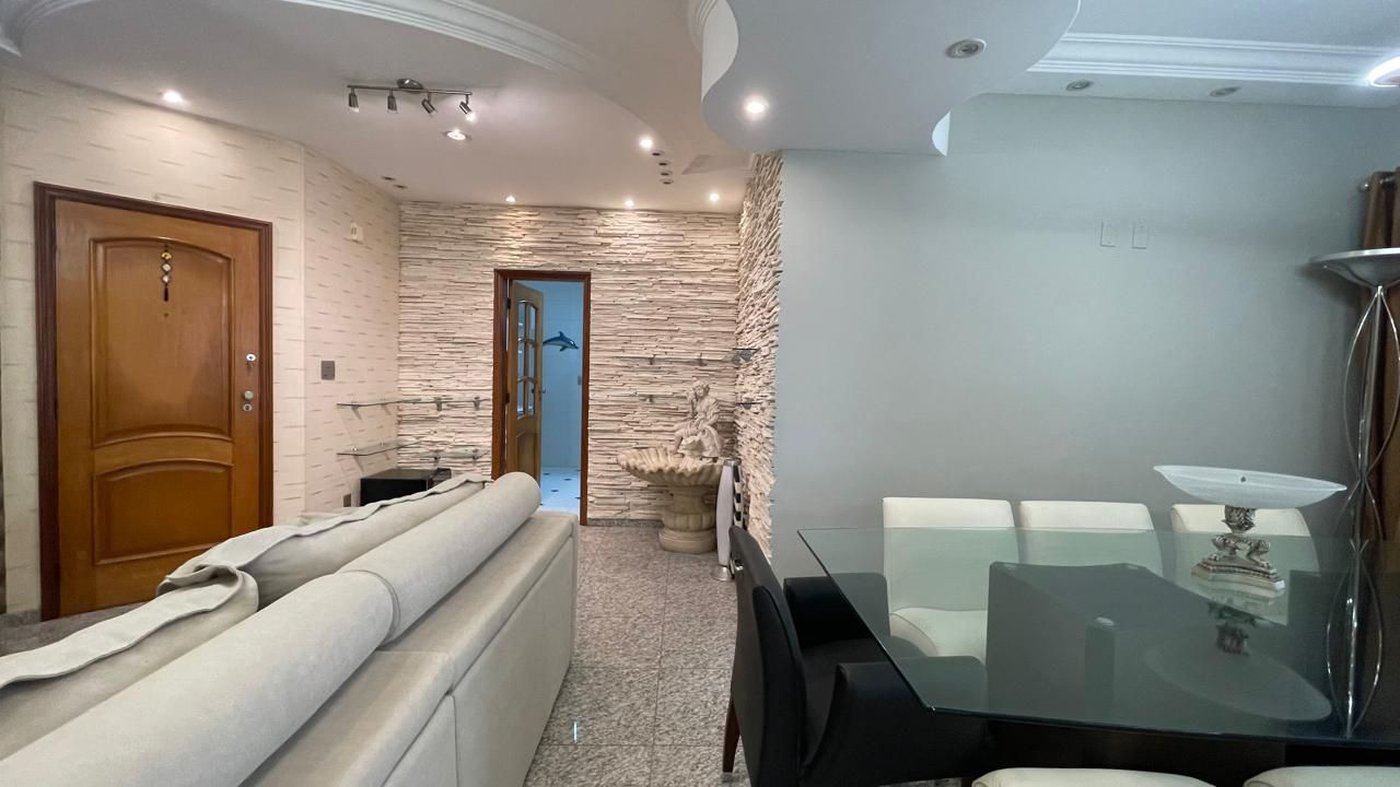 Apartamento com 3 dormitórios à venda, 118 m² por R$ 1.470.000,00 - Vila Rica - Santos/SP
