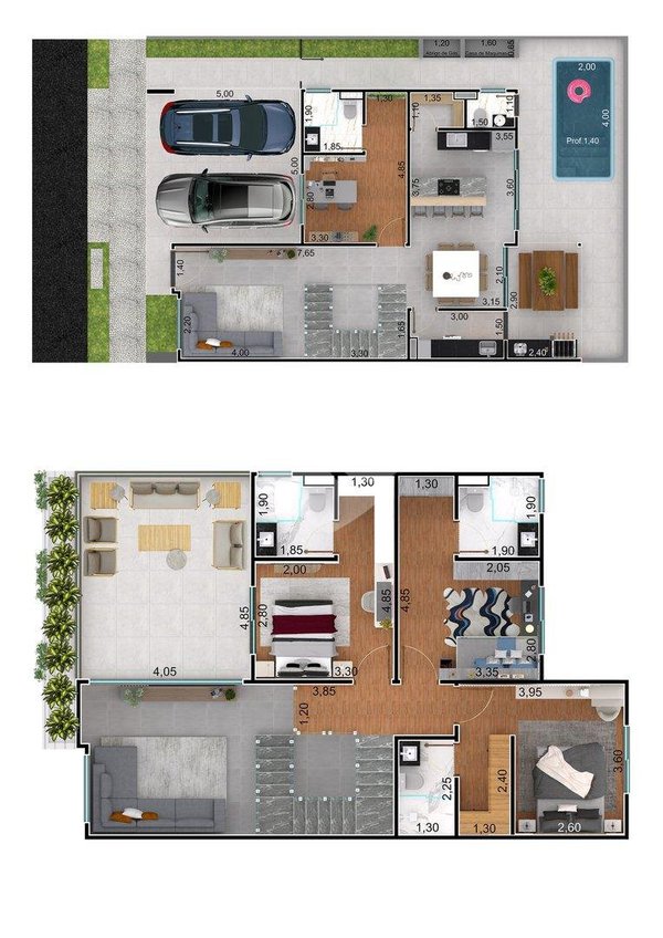Casa 173m² 1