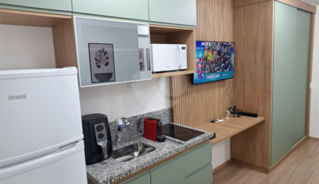 Apartamento à venda ou para alugar com 1 quarto em Alto da Boa Vista, São Paulo, SP