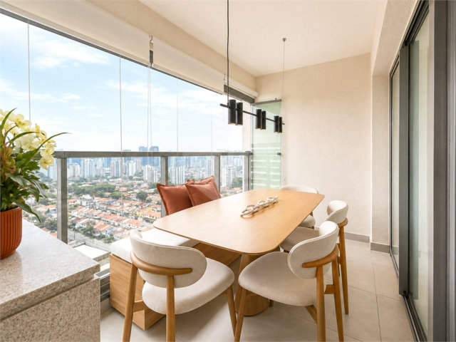 Apartamento à venda com 1 suíte em Santo Amaro, São Paulo, SP