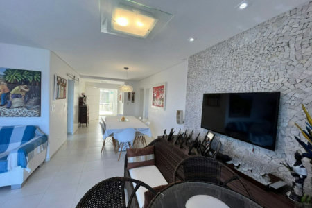 Apartamento com 3 dormitórios à venda, 120 m² por R$ 930.000,00 - Balneário Cidade Atlântica - Guarujá/SP