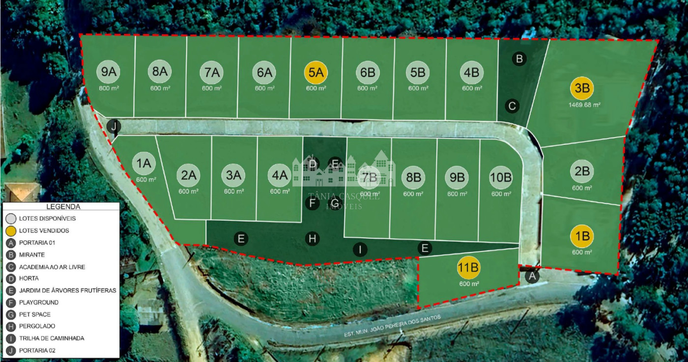 Vista Bela Estância – Lotes de 600 m² em Condomínio Fechado em Nazaré