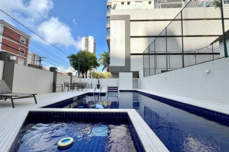 Apartamento com 3 dormitórios à venda, 210 m² por R$ 3.300.000,00 - Boqueirão - Santos/SP