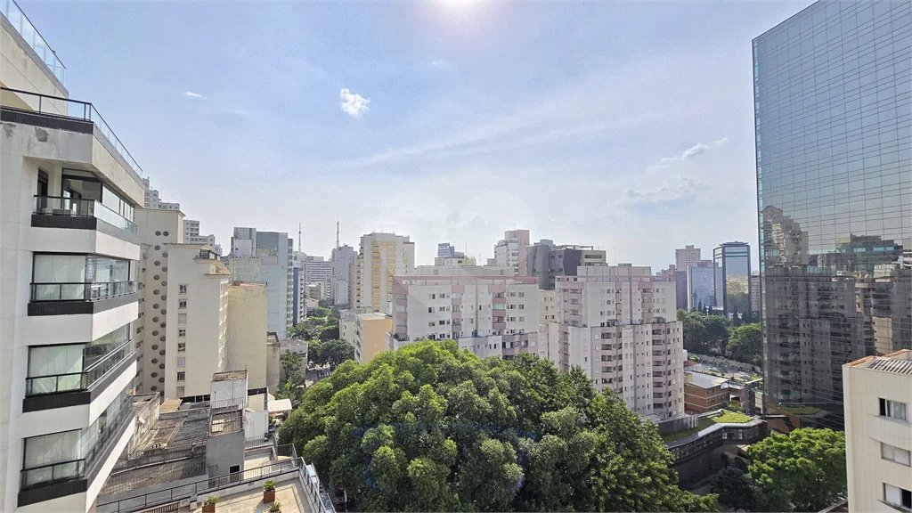 Studio 1 quarto varanda metrô Higienópolis-Mackenzie na Consolação