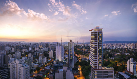 Apartamento à venda com 1 quarto em Pinheiros, São Paulo, SP