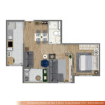 Apartamento à venda com 2 quartos em Vila Andrade, São Paulo, SP