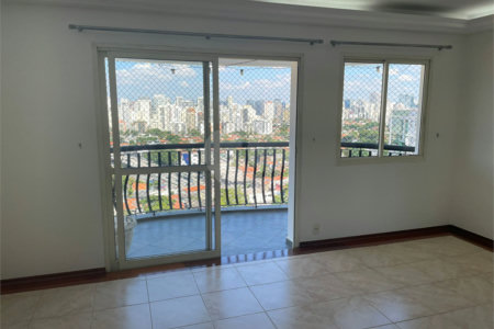 Apartamento para alugar com 3 quartos, sendo 1 suíte, em Indianópolis, São Paulo, SP
