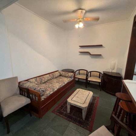 Apartamento com 1 dormitório, 50 m² - Gonzaga - Santos/SP