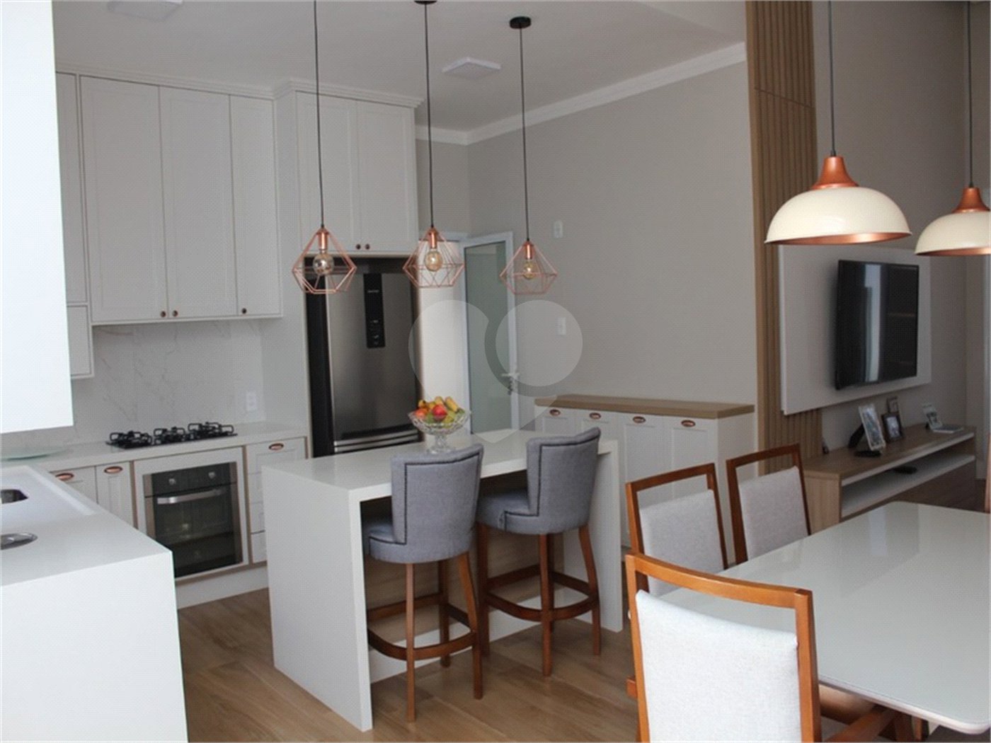 Casa à venda com 3 quartos, sendo 2 suítes, no condomínio Residencial Mantova, Indaiatuba - SP