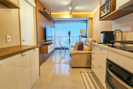 Apartamento à venda com 1 quarto em Brooklin Paulista, São Paulo, SP