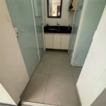 Sala Comercial para venda e locação, Estuário, Santos - SA0057.