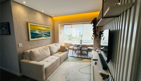 Apartamento à venda com 2 quartos, sendo 1 suíte,  em Cidade Monções, São Paulo, SP